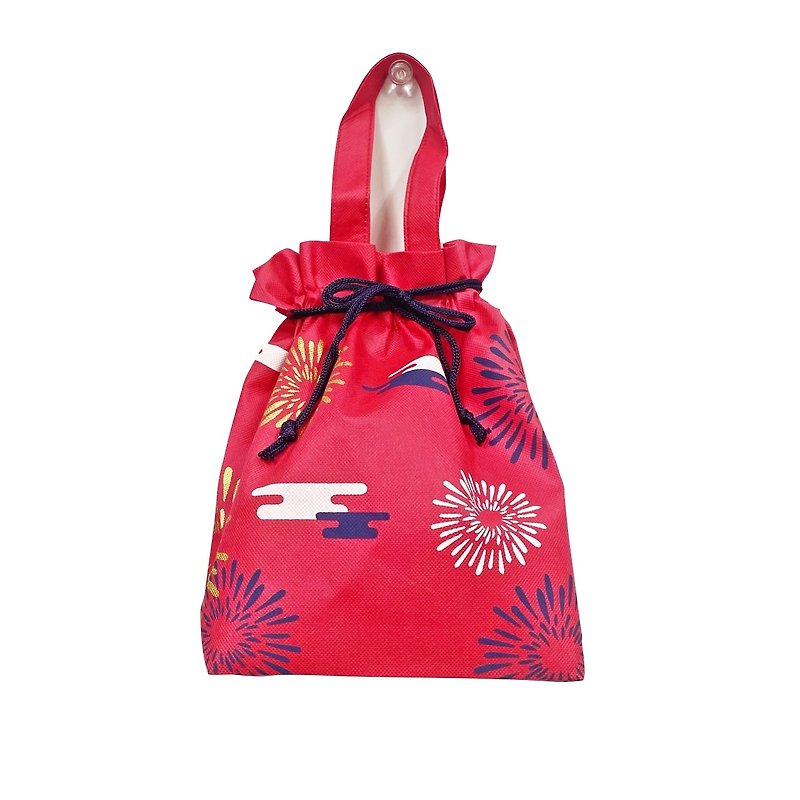 【Gift bag】Non-woven eco-friendly drawstring pocket - Drawstring Bags - Other Materials 