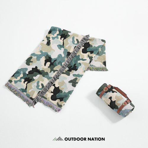 Outdoor Nation Outdoor Nation戶外萬用毯/ 加長版/ 迷彩叢林