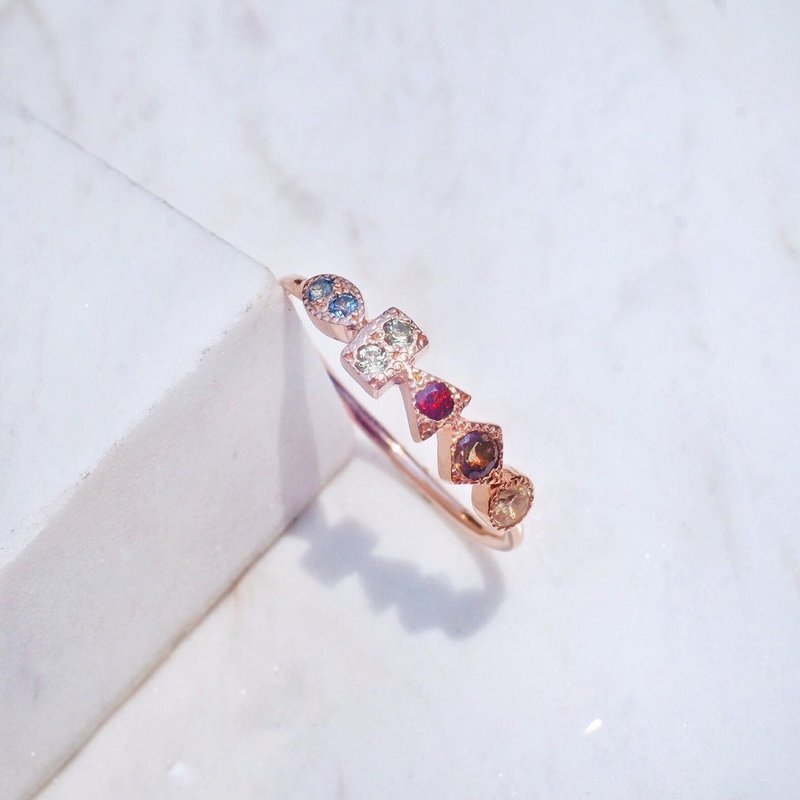 5 elements gems ring five elements gems ring #minim5elements #minimsignature R055 - 戒指 - 純銀 