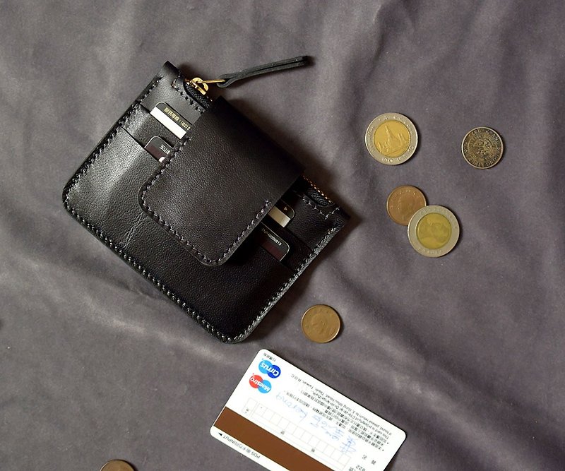 Original and ready-made convenient wallet - กระเป๋าสตางค์ - หนังแท้ 