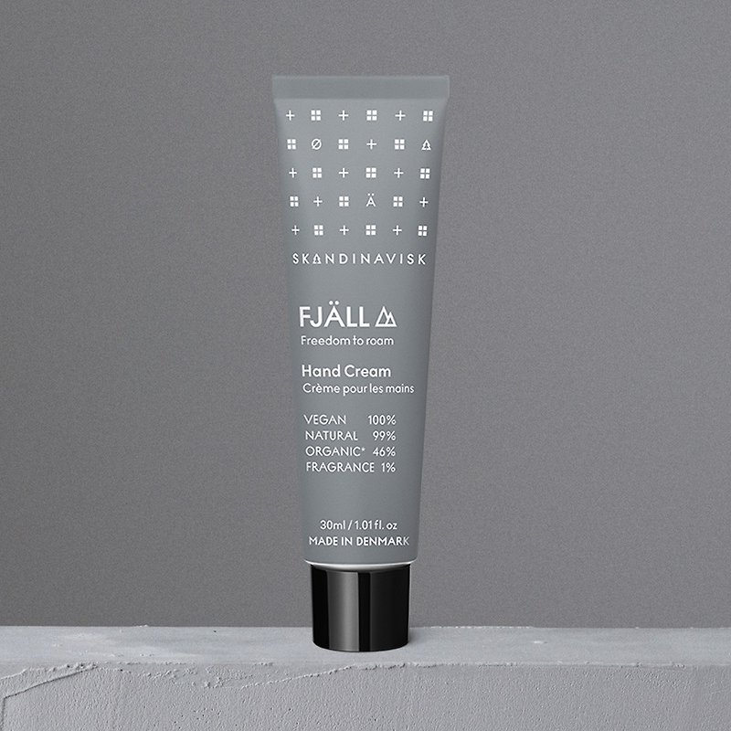 Skandinavisk ∣ Hand Cream 30ml - FJALL Free to Walk - Nail Care - Other Materials Gray