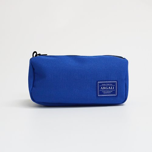 Argali Argali 香港品牌 超輕 防潑水 實用簡約 文具包 旅行包 化妝包 雜物包 Pen Case 軍藍色