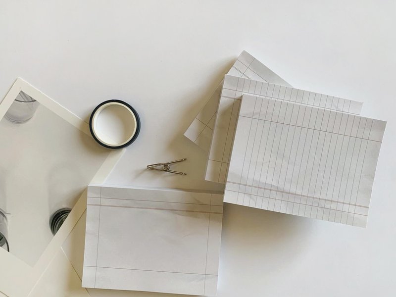 Crush Memo Pad | Vintage Stationery for Aesthetic Note-taking - 便條紙/便利貼 - 紙 