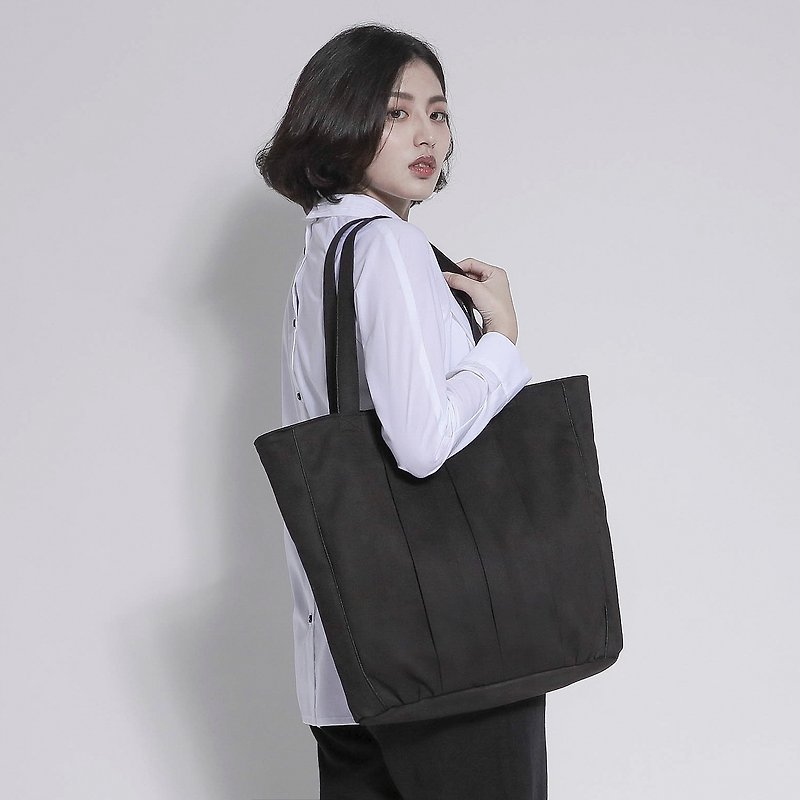Hidden Hidden Suede Side Backpack_7AB901_Carbon Black - Messenger Bags & Sling Bags - Polyester Black