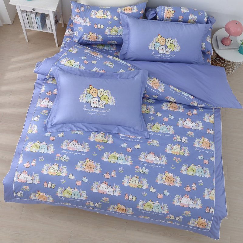 Corner Buddy - Bed Bag + Pillow Case Set - Garden Walk - Two Colors - Made in Taiwan - เครื่องนอน - ผ้าฝ้าย/ผ้าลินิน 