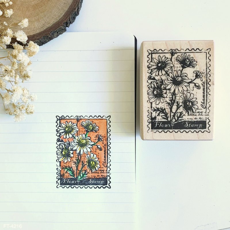 Maple Stamp- Chamomile Stamp FT-4216 - ตราปั๊ม/สแตมป์/หมึก - ไม้ 