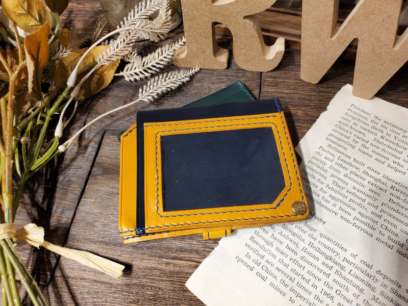 旋轉銀包 - A(相位) - 錢包/皮夾/長短夾 - 真皮 