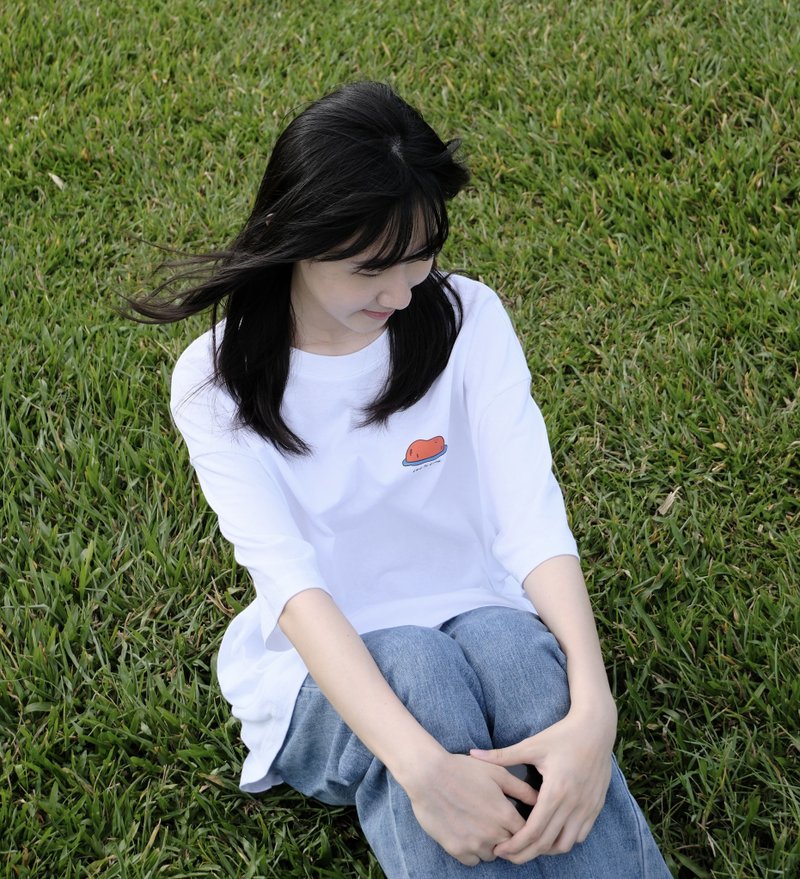 100%EMO短T-桑心款 預購 - 女 T 恤 - 棉．麻 