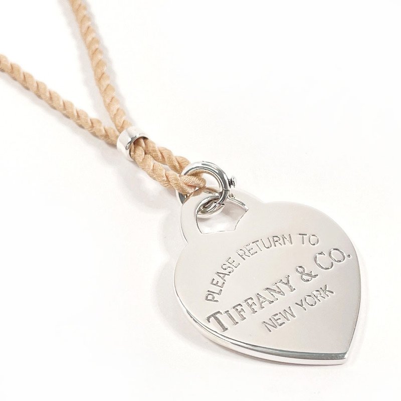 Tiffany & Co. Tiffany Necklace Return to Heart Tag Silver 925 Newly Refinished - Necklaces - Sterling Silver Silver