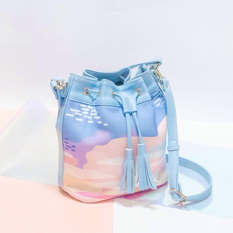 Fashion bag - 側背包/斜背包 - 棉．麻 紅色