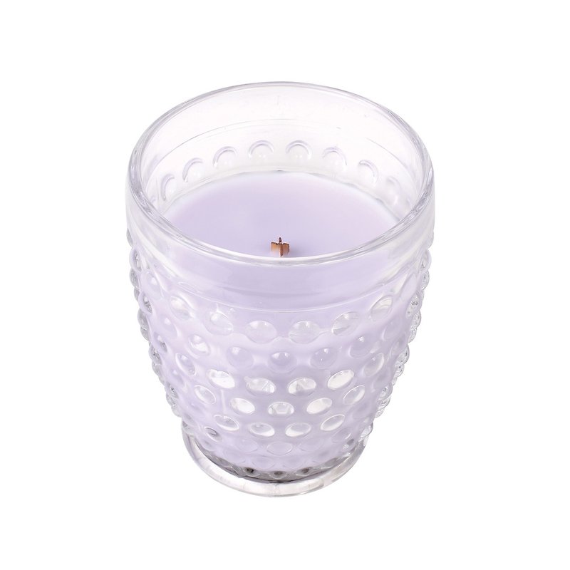 WW 6oz. 圓點造型杯蠟 - 紫丁香 - 香薰蠟燭/燭台 - 其他材質 紫色