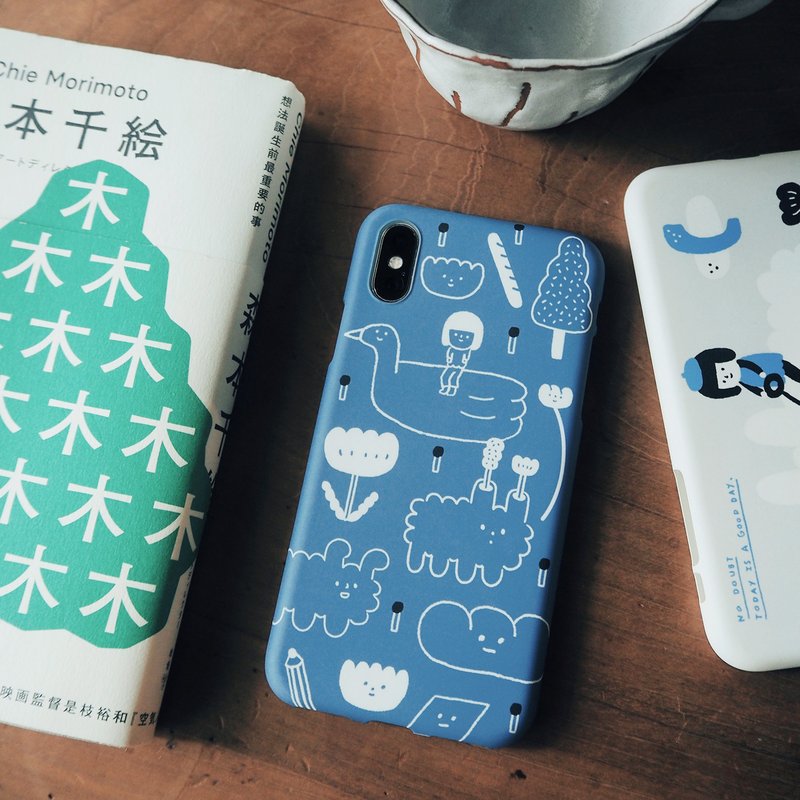 Lake and Blue - Phone Case - Phone Cases - Plastic Blue