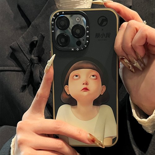 Sigema Creation iPhone Cases 【隱藏式磁吸】頋小我 鋁合金按鍵全磨砂防摔防刮iPhone16pro/max
