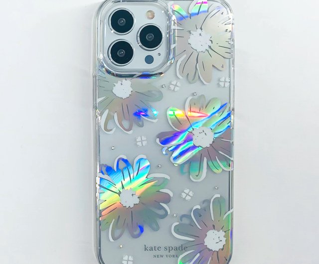 Kate Spade New York iPhone 12 mini Case - Daisy Iridescent Foil