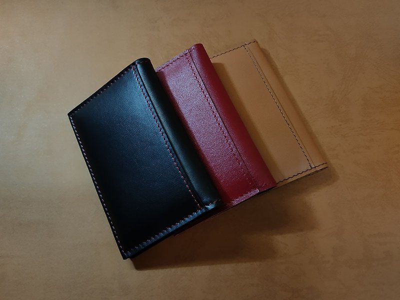 ..... Left and right facing business cards. Credit card holder - Card Holders & Cases - Genuine Leather 