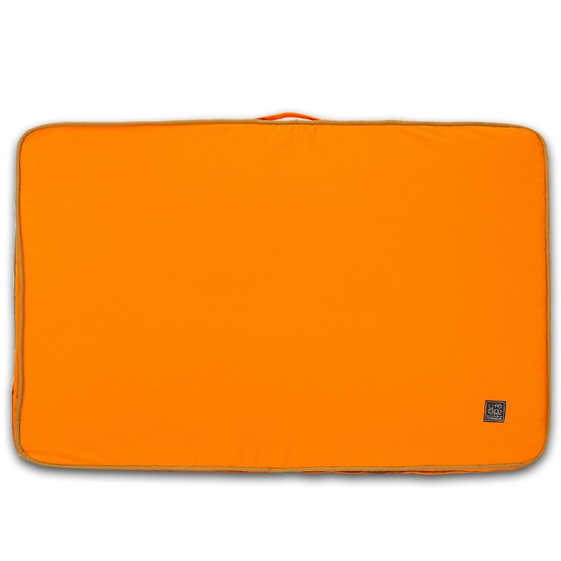 LifeApp睡眠パッド交換用布L_W110xD70xH5cm（オレンジブルー）睡眠パッドなし - 寝具 - その他の素材 オレンジ