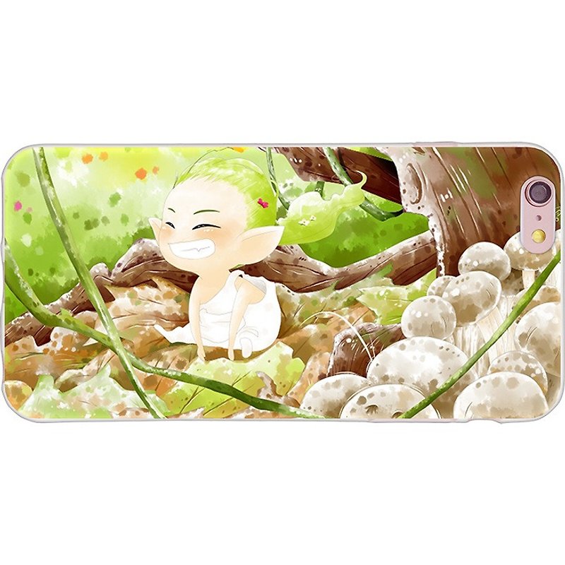 New Year series [amusement park] - Xiaobai -TPU phone case "iPhone / Samsung / HTC / LG / Sony / millet" - Phone Cases - Silicone Green
