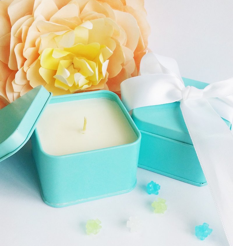 ~ Winter discount ~ soy wax candle oil tinplate tinplate - Fragrances - Plants & Flowers 
