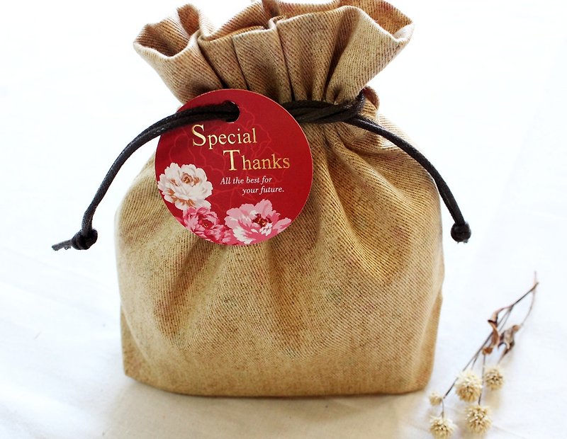 "Natural tasty" golden brown tote boxes - Handmade Offer - ผลิตภัณฑ์ล้างมือ - กระดาษ สีทอง