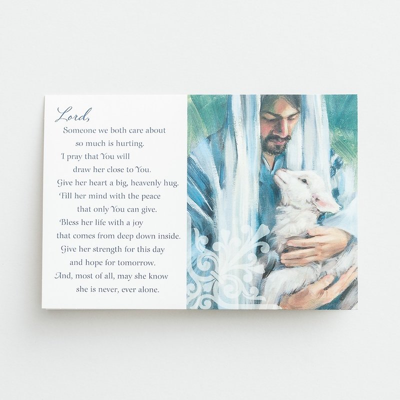◤ God please give me strength and hope | Religious cards white | Dayspring - Cards & Postcards - Paper White