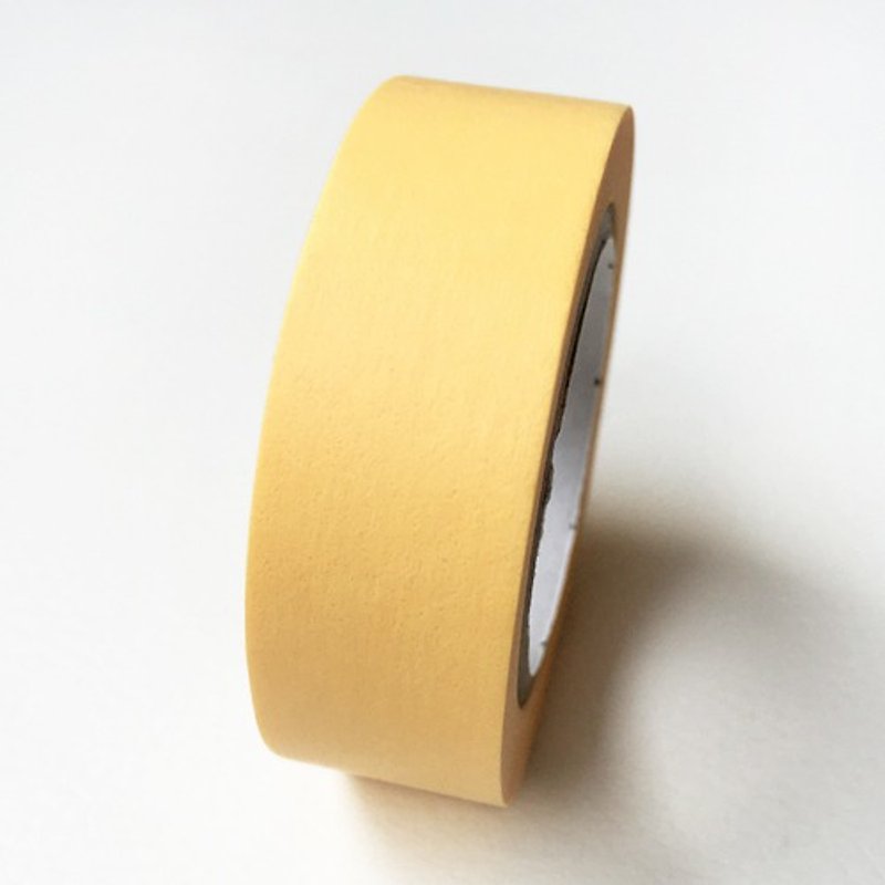 mt and paper tape Basic [plain - egg yolk (MT01P193)] - มาสกิ้งเทป - กระดาษ สีเหลือง