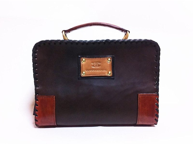 Bridle & Lamb Race Handbag - Handbags & Totes - Genuine Leather Brown