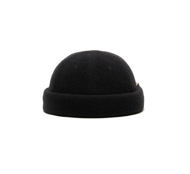 HWDog&Co.Mossa Roll Cap Mosselin lightweight wool sailor hat (two colors) - หมวก - วัสดุอื่นๆ หลากหลายสี