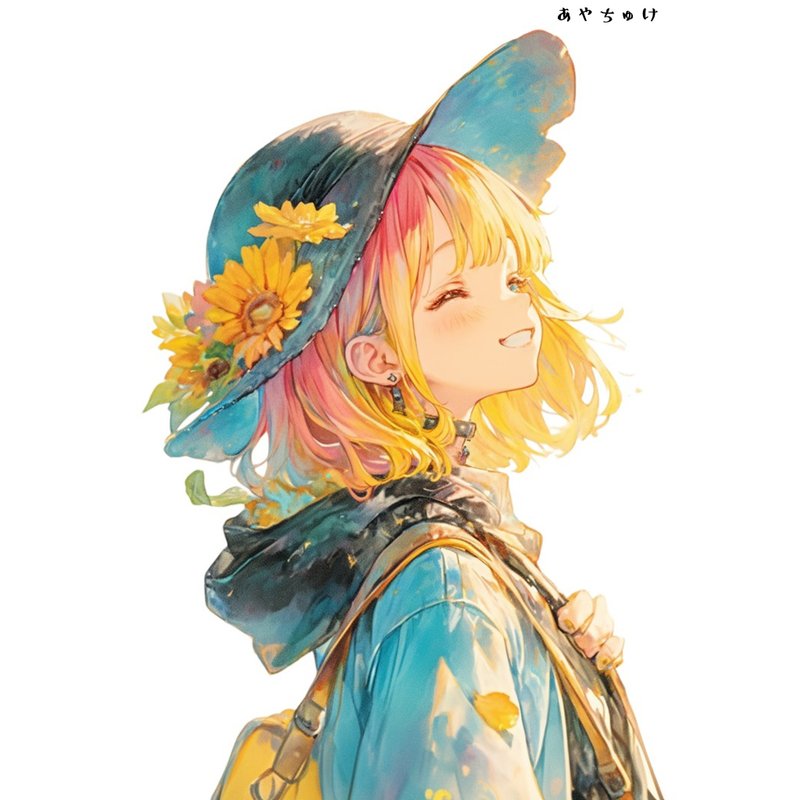 【7月新作】07-097-0088 コラージュステッカー - 貼紙 - 紙 