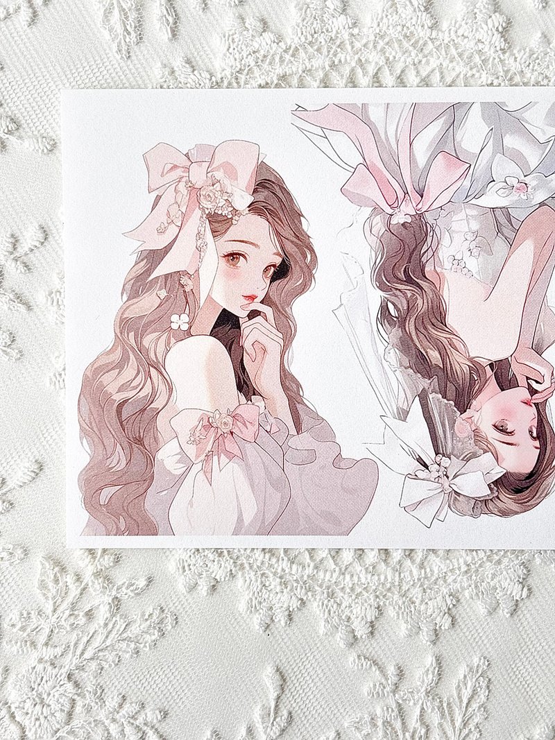 Bridal White Stickers - 貼紙 - 紙 