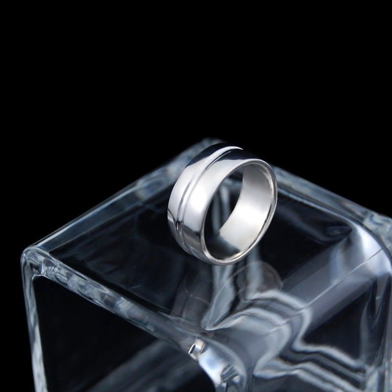 Surround (Silver ring - Wide Edition) - แหวนทั่วไป - เงินแท้ 
