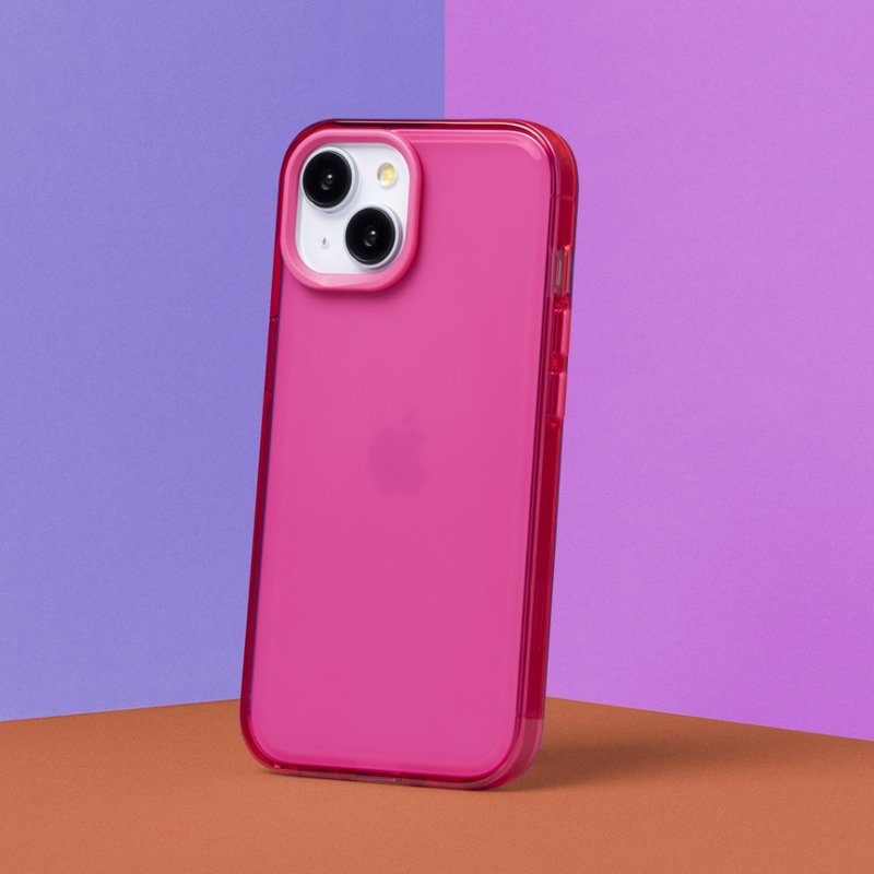 JellyTint 透明防摔手機殼/粉漾桃 for iPhone 13/14/15/16系列 - 手機配件 - 塑膠 透明