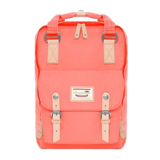 Doughnut Waterproof Macaron Backpack - Peach Orange
