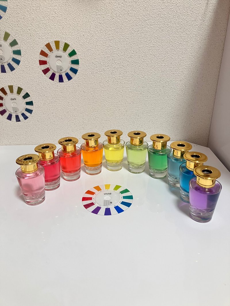 さざれ水晶入り　オシャレ　カラーボトル　ゴージャスバージョン　カラー　引き寄せ　心理 - 其他 - 其他材質 多色