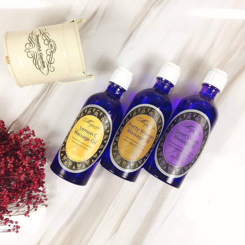 Five Elements Massage Oil Series-Choose 3 bottles - Skincare & Massage Oils - Other Materials Multicolor