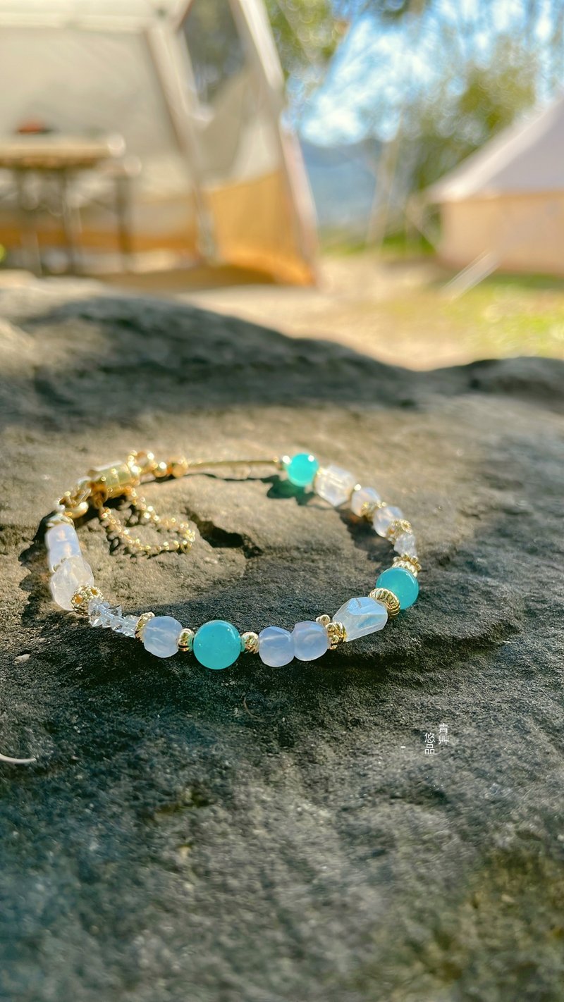 lake light moonlight - Bracelets - Crystal 