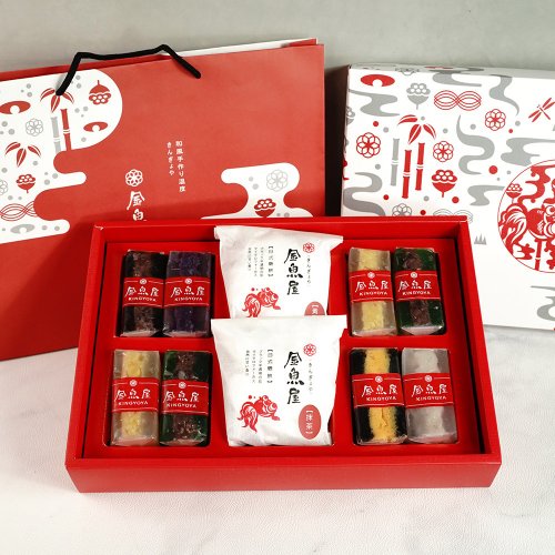 金魚屋日式手作 低卡全素 新春 大禮盒B款