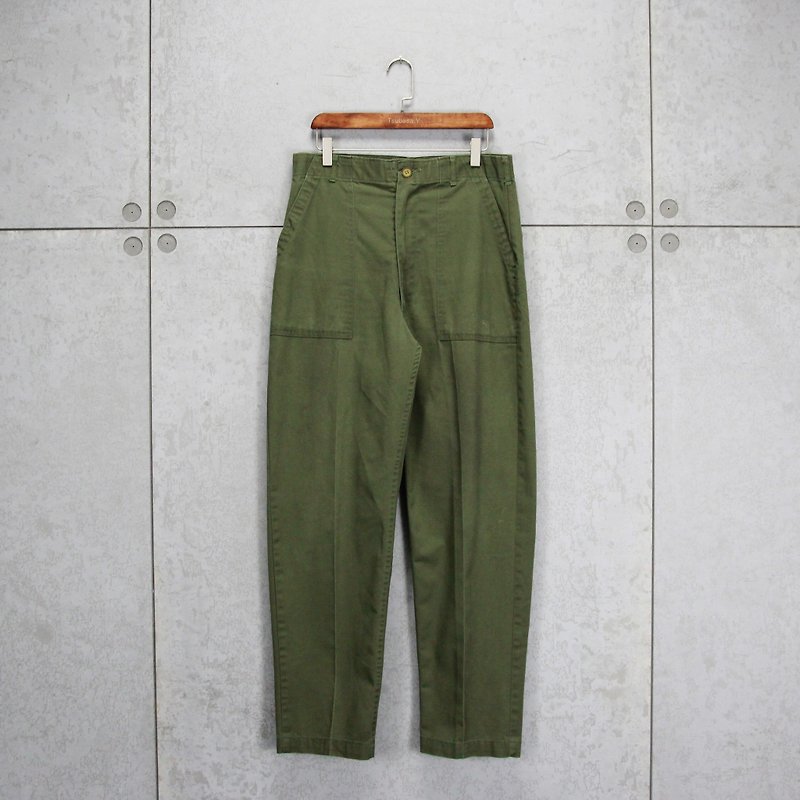 Tsubasa.Y Ancient House Pants OG-507 Size 32 * 31, US Army pants - กางเกงขายาว - ผ้าฝ้าย/ผ้าลินิน 