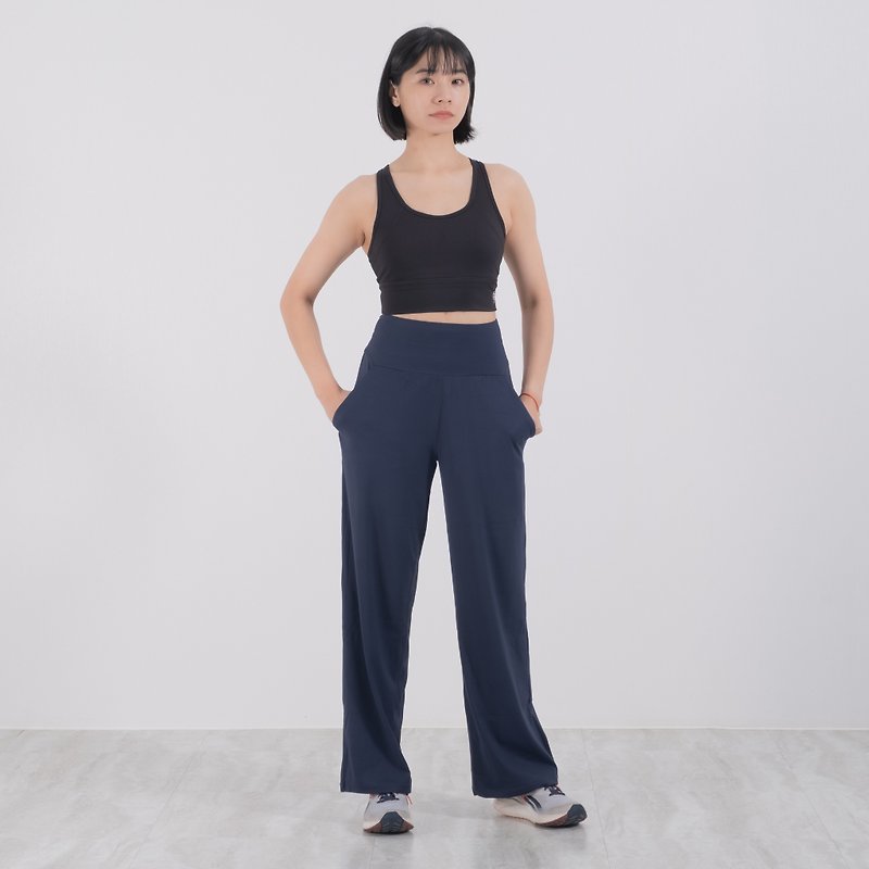 FILO Yoga straight pockets pants - Women's Yoga Apparel - Polyester Multicolor