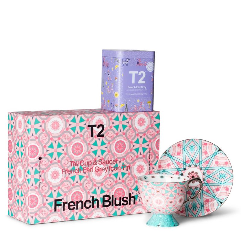 【T2 tea】法式嫣紅禮盒-T2 French Blush Gift Pack (茶包) - 茶葉/茶包/水果茶 - 新鮮食材 