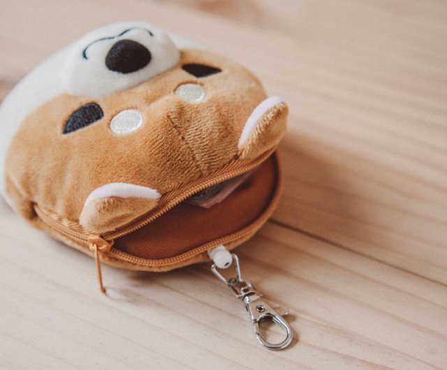 Keychain coin purse card holder ACHTUNG pinkoi th