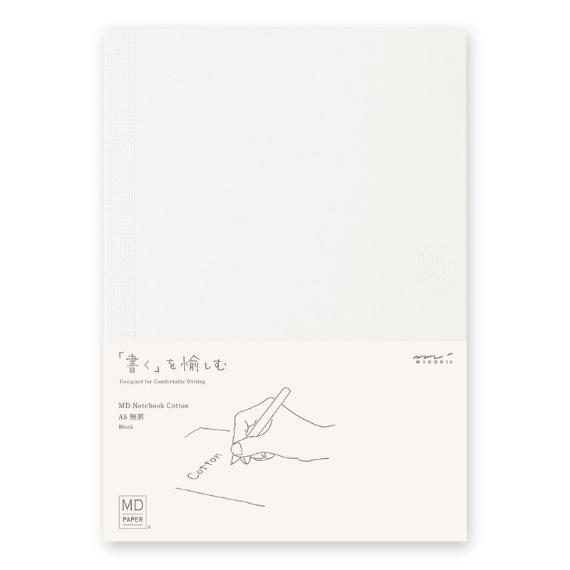 MIDORI MD Notebook Tissue Paper A5 Blank - สมุดบันทึก/สมุดปฏิทิน - กระดาษ หลากหลายสี