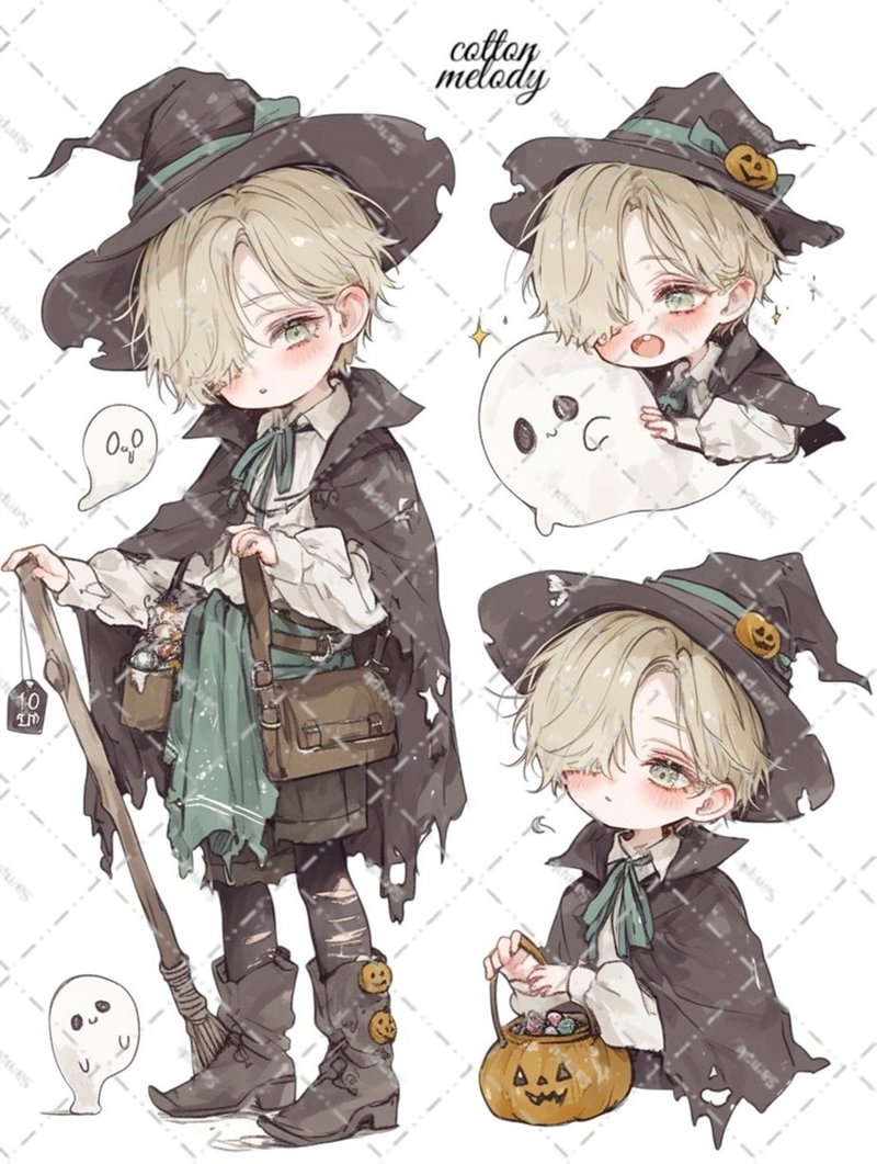 original sticker no.6738 人物ステッカー オリジナルステッカー 人物ステッカー 女の子ステッカー オリジナル人物ステッカー - 貼紙 - 紙 