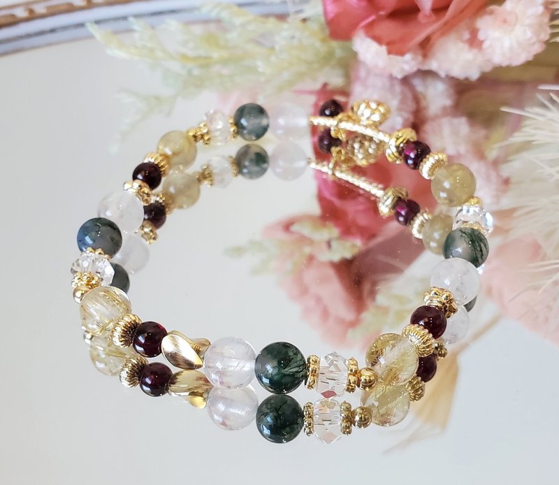 聖誕祝福-聖誕節款式/交換禮物水晶手鍊 - 手鍊/手環 - 水晶 多色