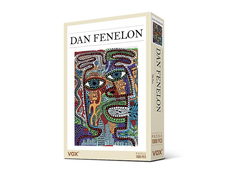 1000片海報拼圖--Face By Dan Fenelon - 拼圖 - 紙 