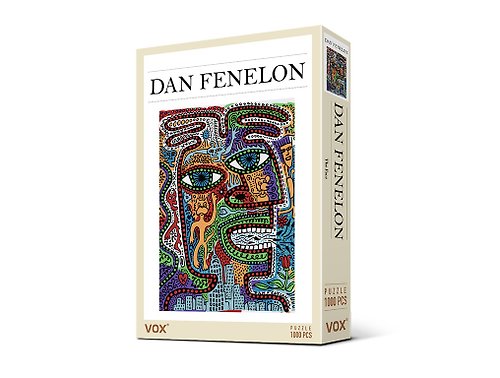 VOX拼圖 1000片海報拼圖--Face By Dan Fenelon