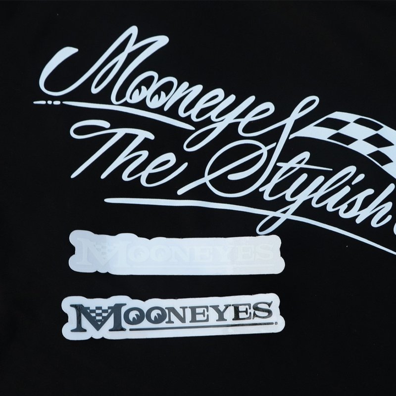 MOONEYES 貼紙 防水貼紙(透明底) 黑/白兩色可選購 - 貼紙 - 其他材質 