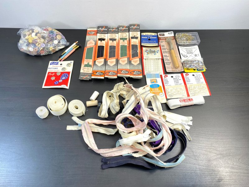縫紉工具 1 件組概念拉鍊彩色連結別針針織 - 其他 - 其他材質 