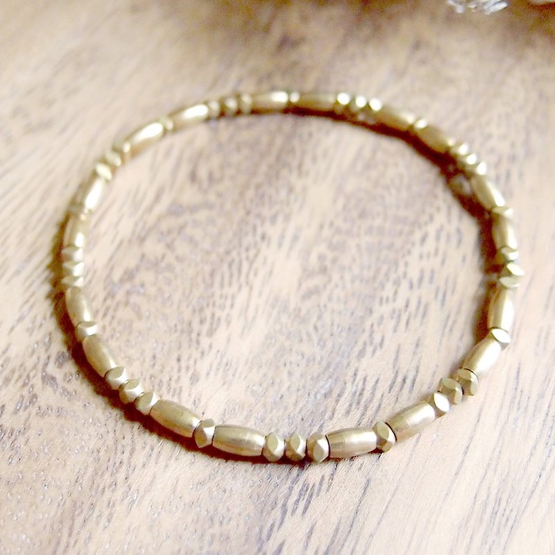 ♦ ViiArt ♦ fixed fan VII ♦ Bronze bracelet - Bracelets - Other Metals Gold