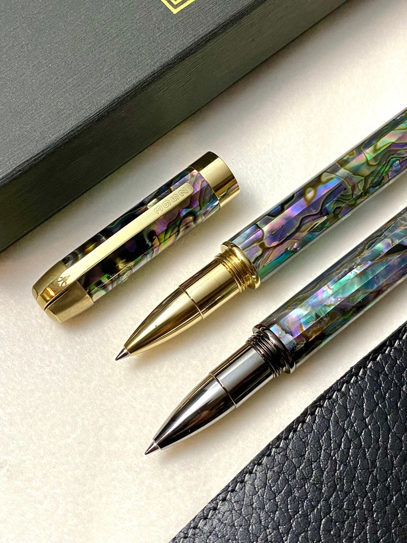 3952 Old Goat-Dapeng Bay carefully selected abalone shell ballpoint pen - Rollerball Pens - Other Materials 