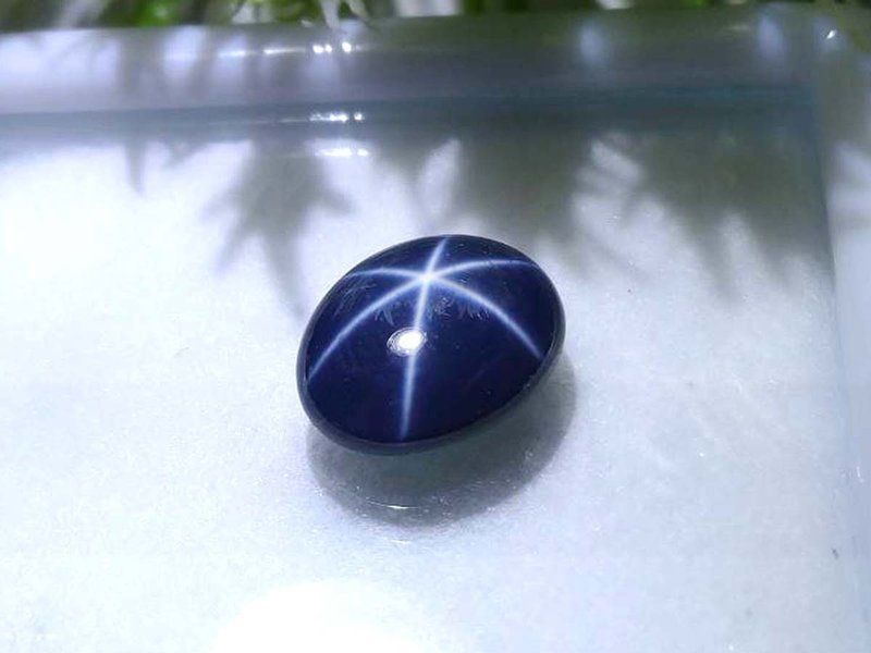 9 x 7 mm ฺ Genuine blue star sapphire - 其他 - 半寶石 綠色